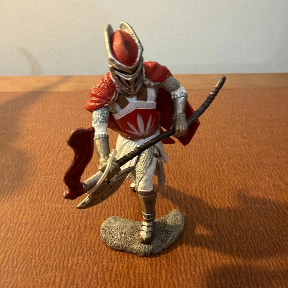 Schleich‎ 72037 Red Griffin Knight Figure 2012 World Of History Knights Retired